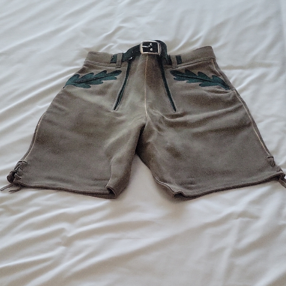 Vintage EDELWEISS lederhosen Sz 90 (Approx 34" waist)